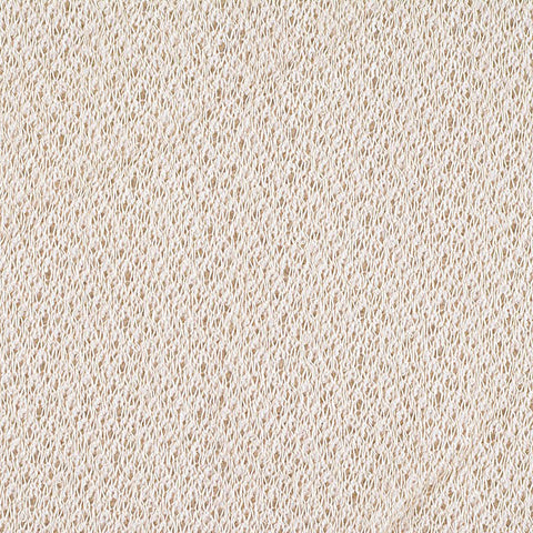 Viscose Polyester Chunky Knit Fabric, 160 gsm, 155 cm — White
