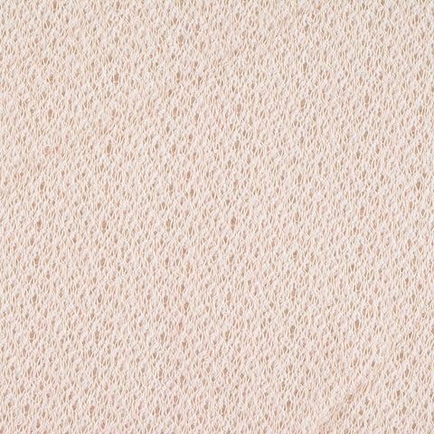 Viscose Polyester Chunky Knit Fabric, 160 gsm, 155 cm — White