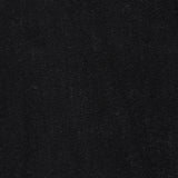 Jacquard Brushed Polyester Viscose Knit Fabric, 330 gsm, 150 cm — Black