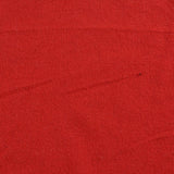 Brushed Polyester Viscose Stretch Chunky Knit Fabric, 195 gsm, 192 cm — Red