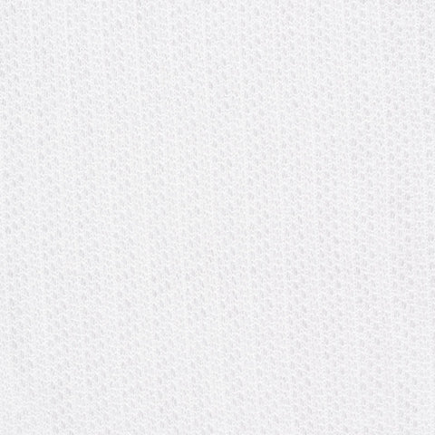 100% Polyester Rib Knit Fabric, 125 gsm, 160 cm — White