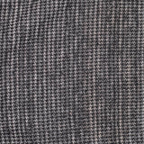 Black Houndstooth Interlock Knit, Cotton-Poly