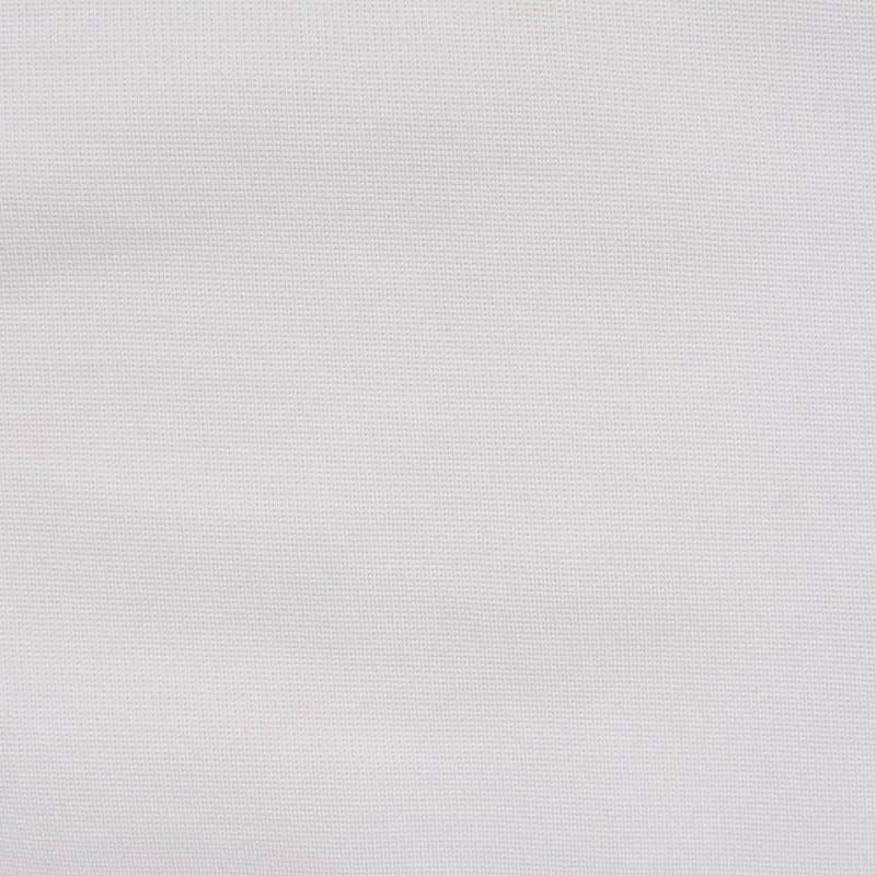 White Rib Knit, Polyester