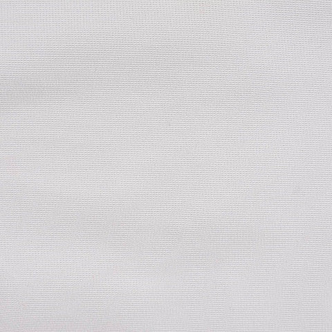 White Rib Knit, Polyester