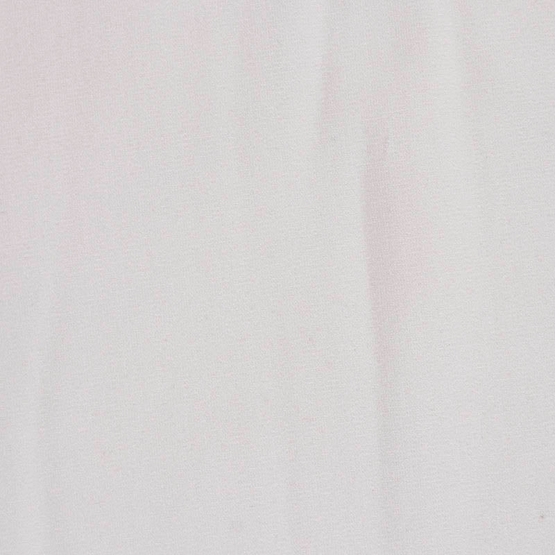 Polyester Stretch Knit Fabric, 265 gsm, 160 cm — White