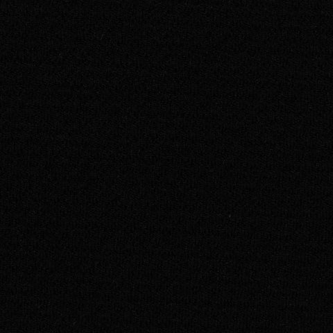 Polyester Stretch Knit Fabric, 205 gsm, 150 cm — Black, ref EF-10874