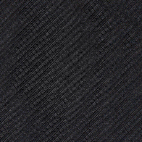 Polyester Stretch Knit Fabric, 220 gsm — Black