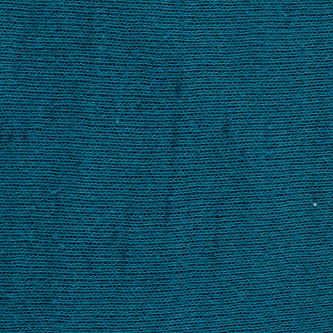 Teal Marl French Terry, Cotton