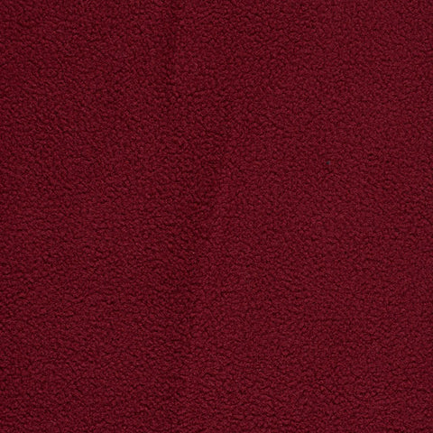 100% Polyester Fleece Fabric, 170 gsm, 160 cm — Red