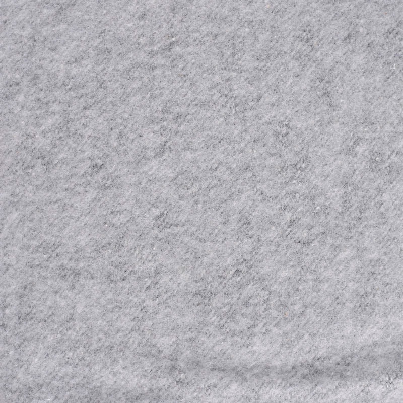 Light Grey Marl French Terry, Cotton-Poly, 255 gsm
