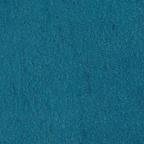 100% Cotton French Terry Fabric, 205 gsm, 160 cm — Blue