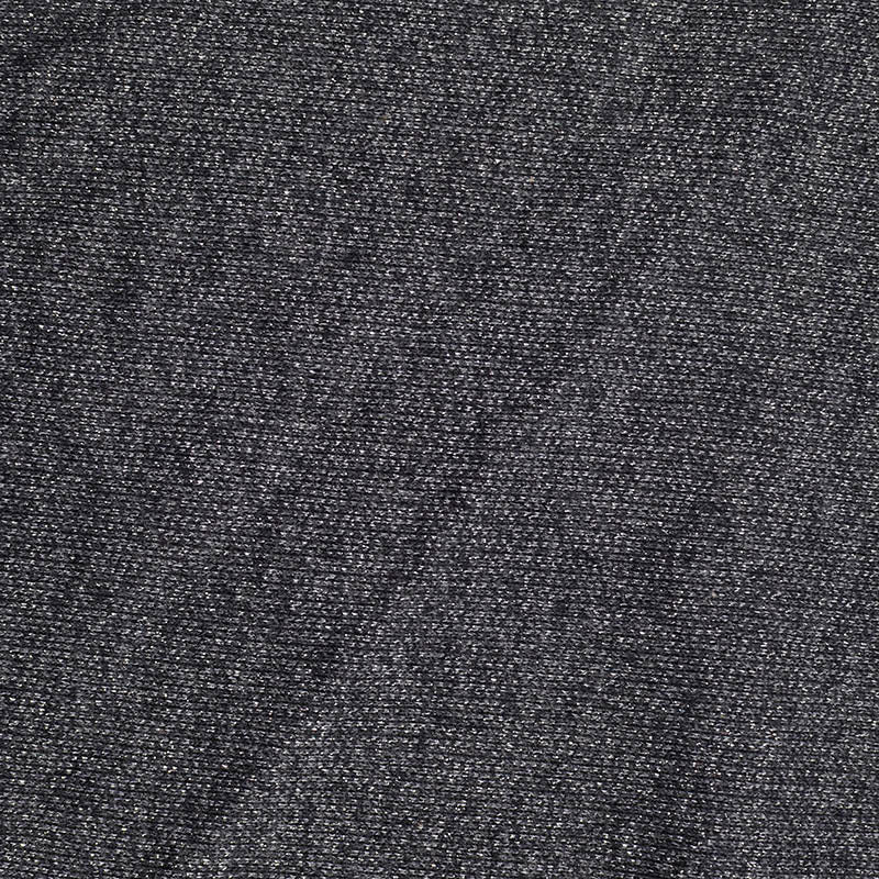Dark Grey Marl French Terry, Cotton-Metallic, 260 gsm, 155 cm, ref EF-10950