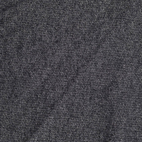 Dark Grey Marl French Terry, Cotton-Metallic, 260 gsm, 155 cm, ref EF-10950