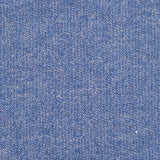 Cotton Metallic French Terry Fabric, 260 gsm, 155 cm — Blue