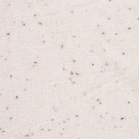 White Marl French Terry, Cotton