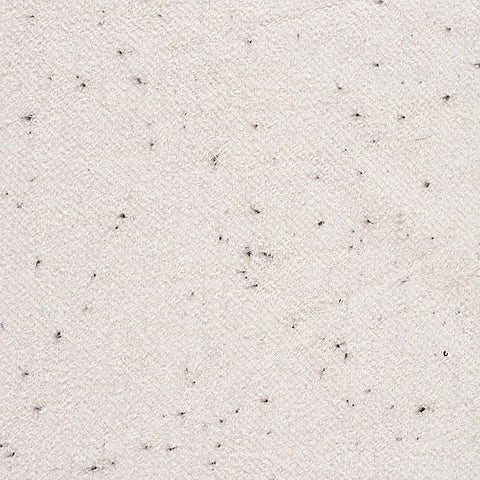 White Marl French Terry, Cotton