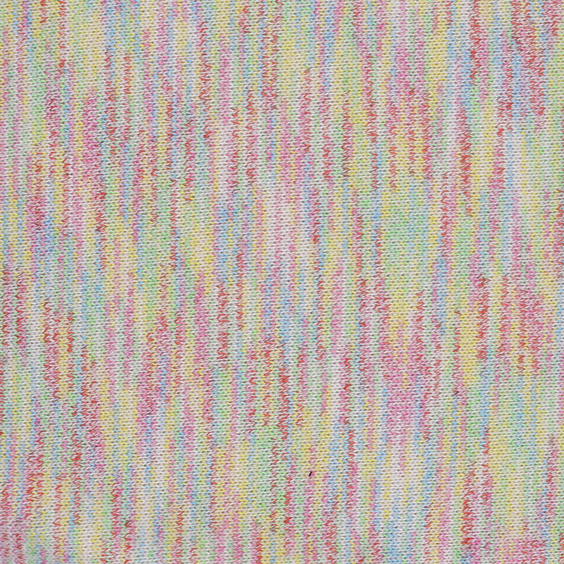 Heather Polyester Cotton French Terry Fabric, 300 gsm, 168 cm — Pink