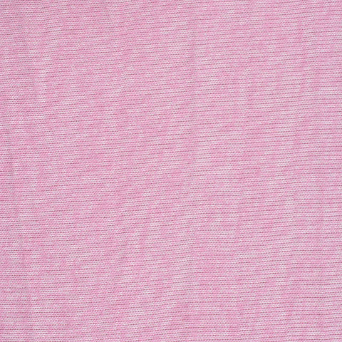 Pink Marl Chunky Knit, Viscose-Poly, 210 gsm