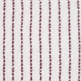Dark Purple Vertical-Stripe Chunky Knit, Viscose-Poly