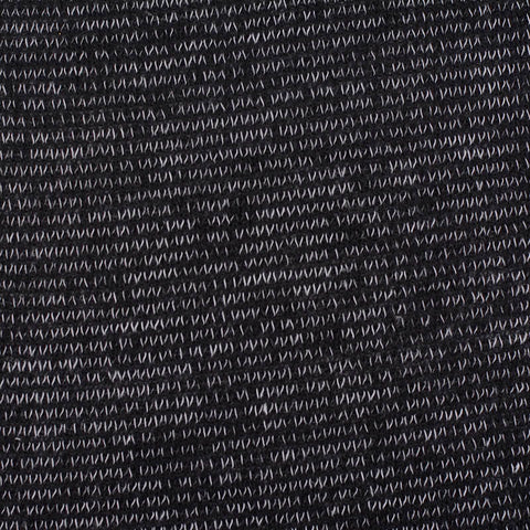 Viscose Polyester Stretch Chunky Knit Fabric, 153 gsm, 154 cm — Black