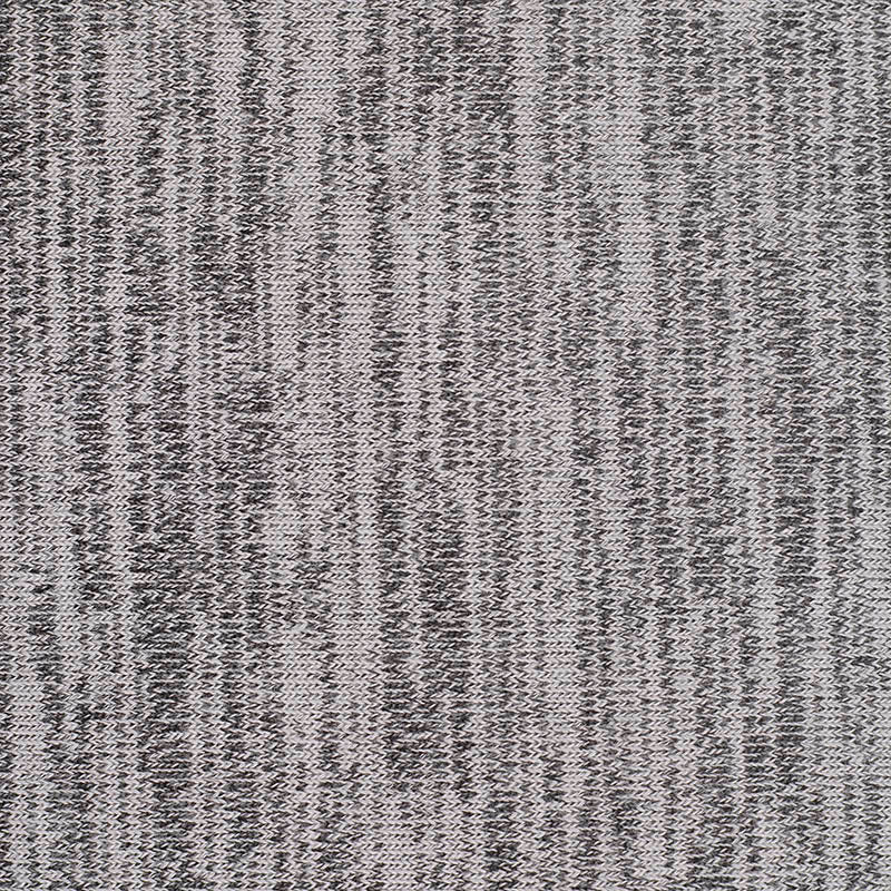 Grey Marl Chunky Knit, Viscose-Poly, 265 gsm