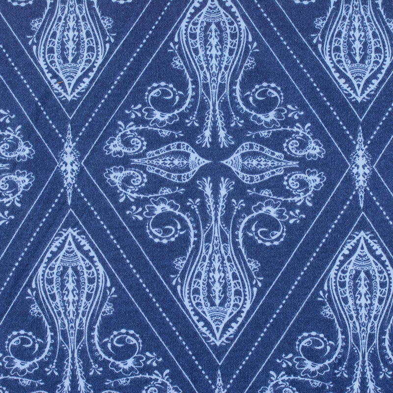 Light Blue Diamond Knit, Polyester