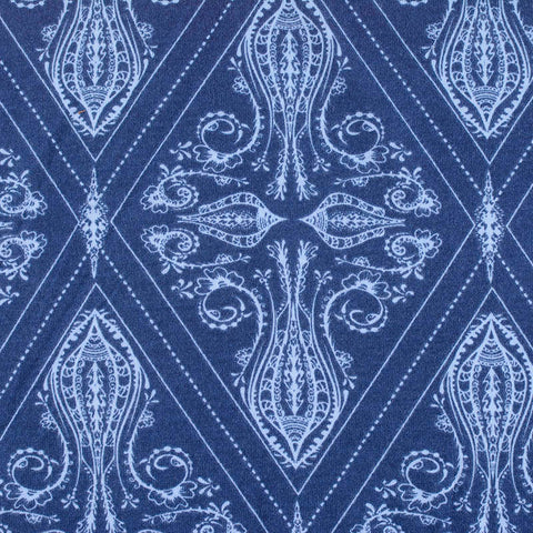 Light Blue Diamond Knit, Polyester