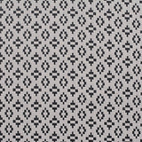 Dark Grey Geometric-Diamond Jacquard, Poly-Cotton — texture