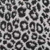 Black Leopard Jacquard, Polyester — texture