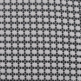 Floral 100% Polyester Woven Fabric, 305 gsm, 143 cm — Grey — texture