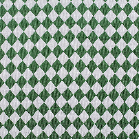 Green Diamond Jacquard, Polyester, 302 gsm, 144 cm