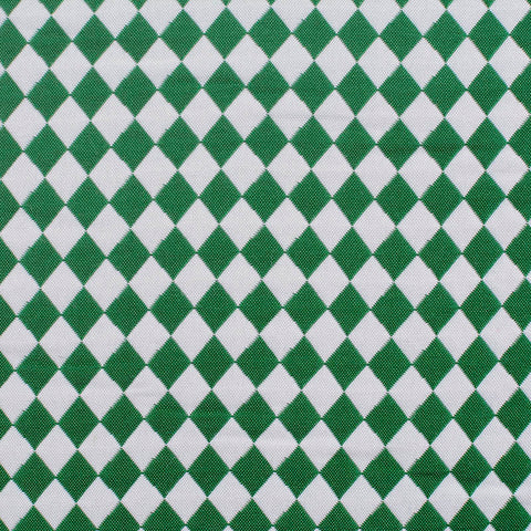 Green Diamond Jacquard, Polyester, 302 gsm, 144 cm