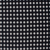 White Dots Jacquard, Poly-Cotton