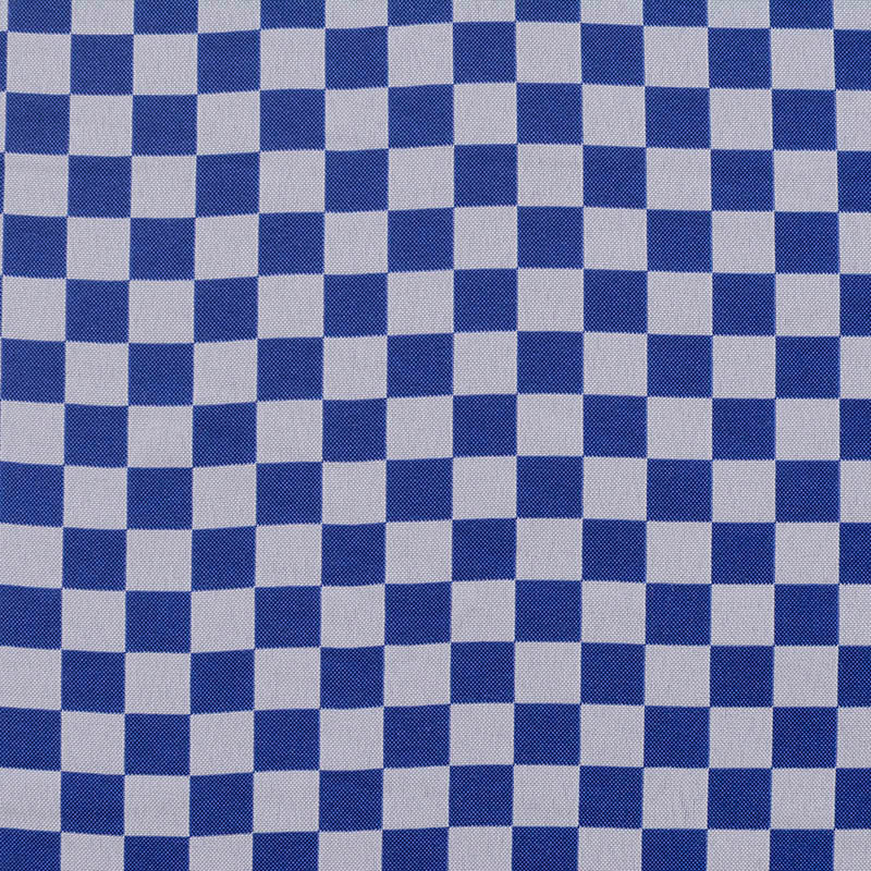 Plaid 100% Polyester Woven Fabric, 134 gsm, 144 cm — Grey