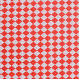 Red Diamond Jacquard, Polyester