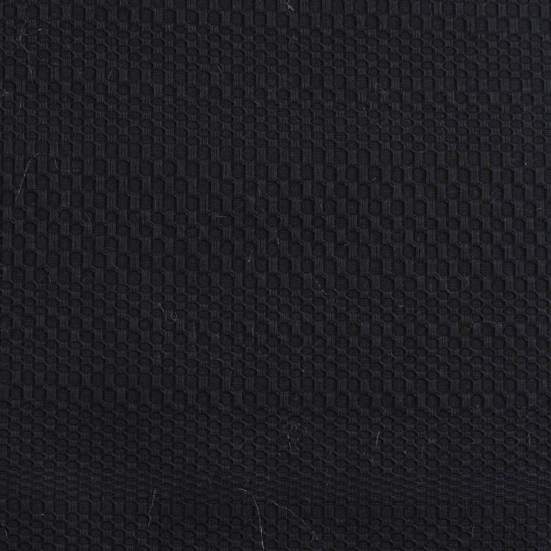 Black Honeycomb Jacquard, Cotton