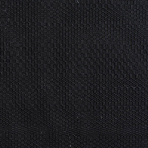 Black Honeycomb Jacquard, Cotton