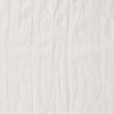 White Stripes Jacquard, Viscose