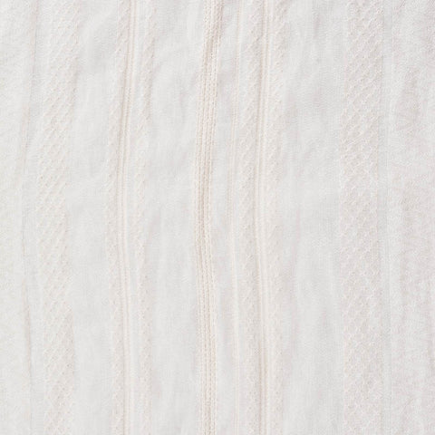 White Stripes Jacquard, Viscose
