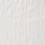 White Stripes Jacquard, Viscose — texture