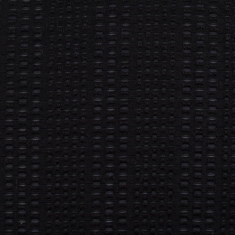 Black Geometric Jacquard, Cotton-Nylon
