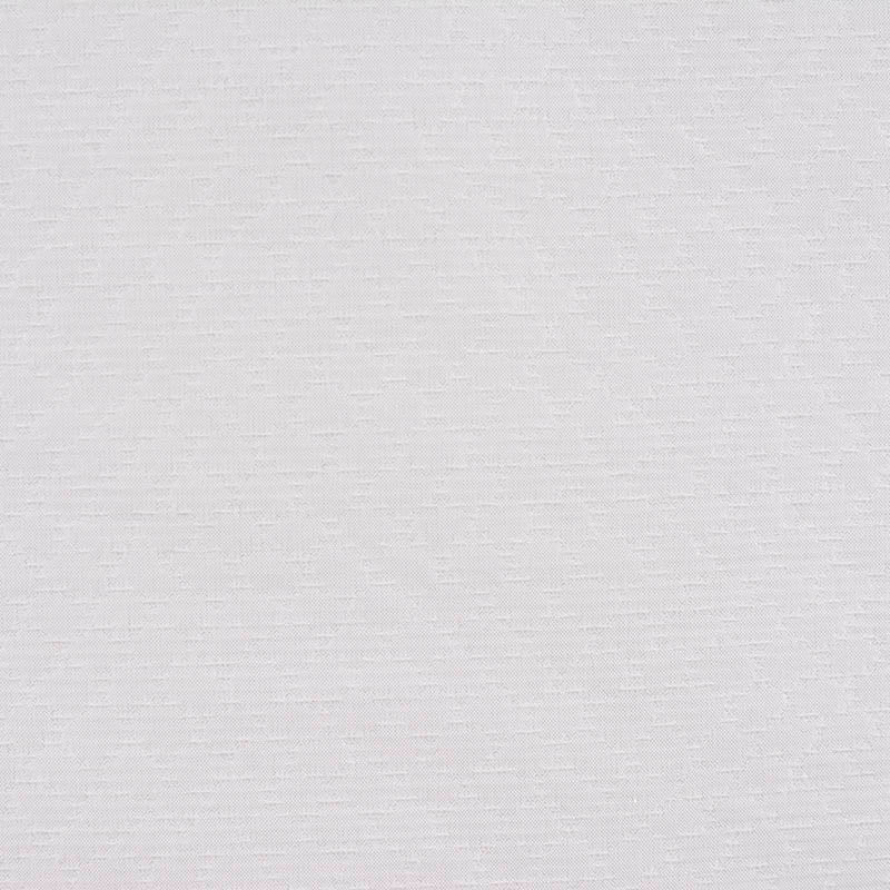 Plaid Polyester Cotton Woven Fabric, 180 gsm, 147 cm — White