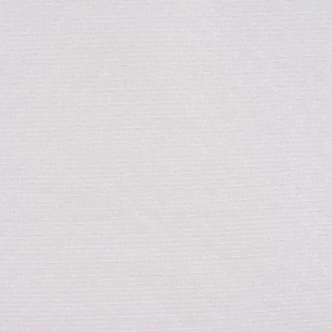 Plaid Polyester Cotton Woven Fabric, 180 gsm, 147 cm — White