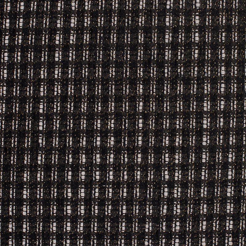 Black Check Jacquard, Poly-Acrylic