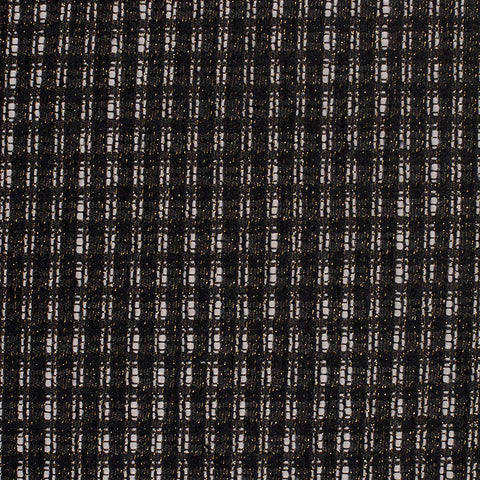 Black Check Jacquard, Poly-Acrylic