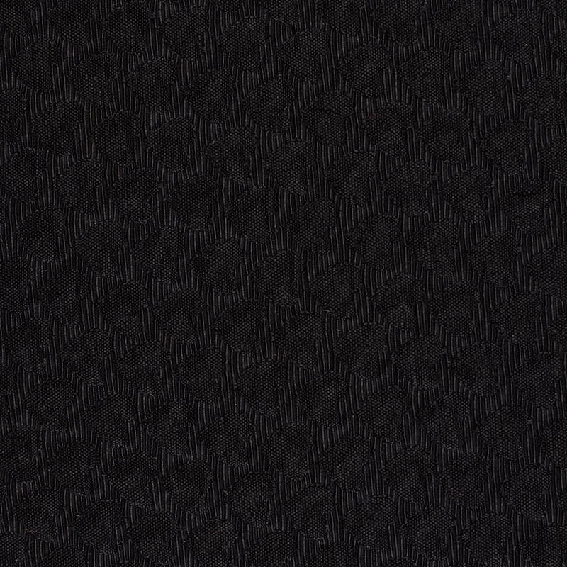 Black Tone-on-Tone Jacquard, Polyester, 419 gsm, 145 cm, ref EF-11527