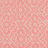 Pink Floral Jacquard, Cotton-Poly — texture