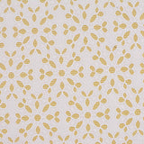 White Floral Jacquard, Poly-Cotton — texture
