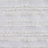 White Horizontal-Stripe Jacquard, Acrylic-Nylon — texture