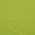 Lime Wavy-Diamond Jacquard, Poly-Cotton
